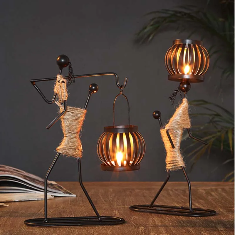 

Home Decoration Accessories Jewelry Metal Candle Holder African Candle Holder Candle Christmas Decoration Wedding Center Piece