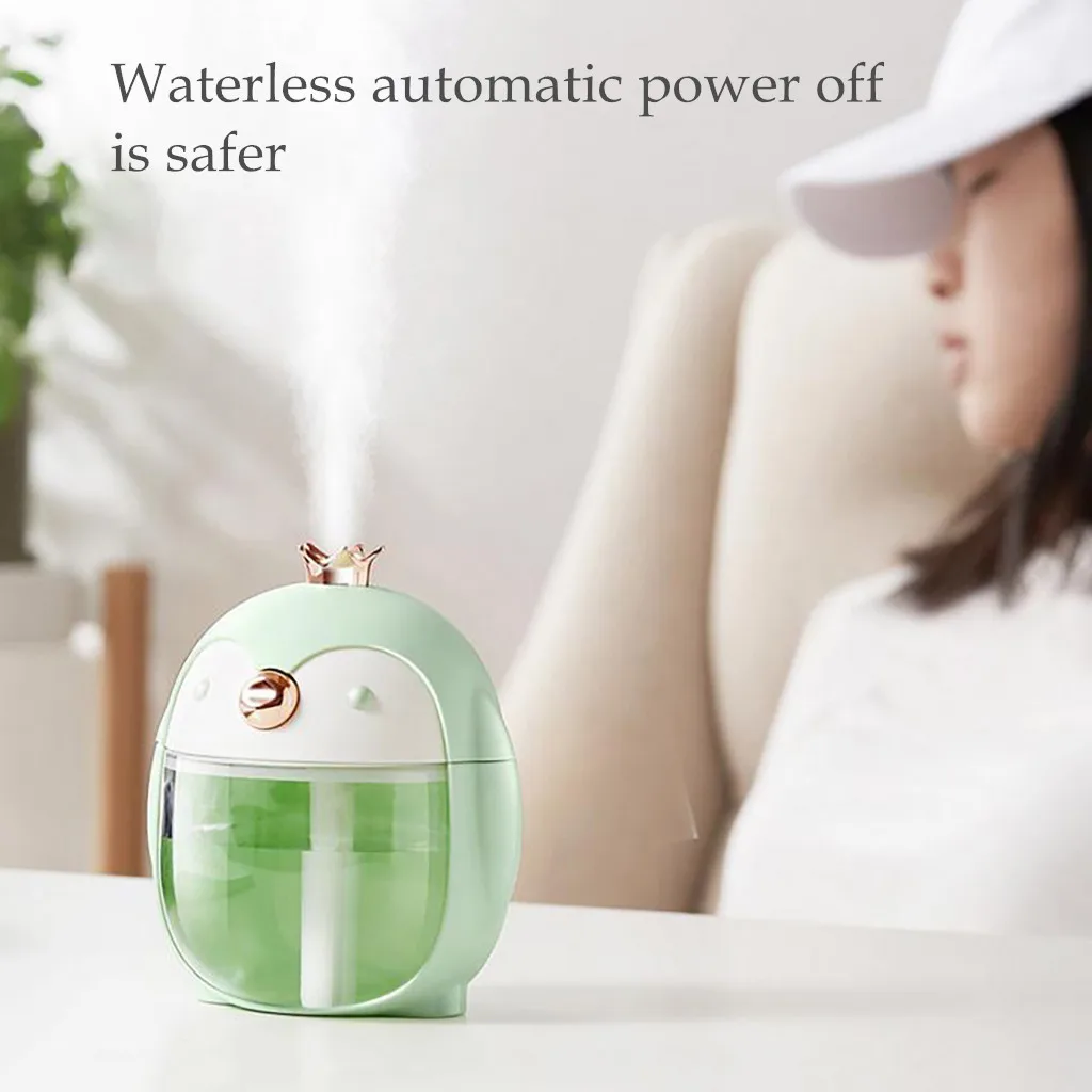 Портативный дорожный увлажнитель воздуха с милым питомцем 300 мл USB аромадиффузор