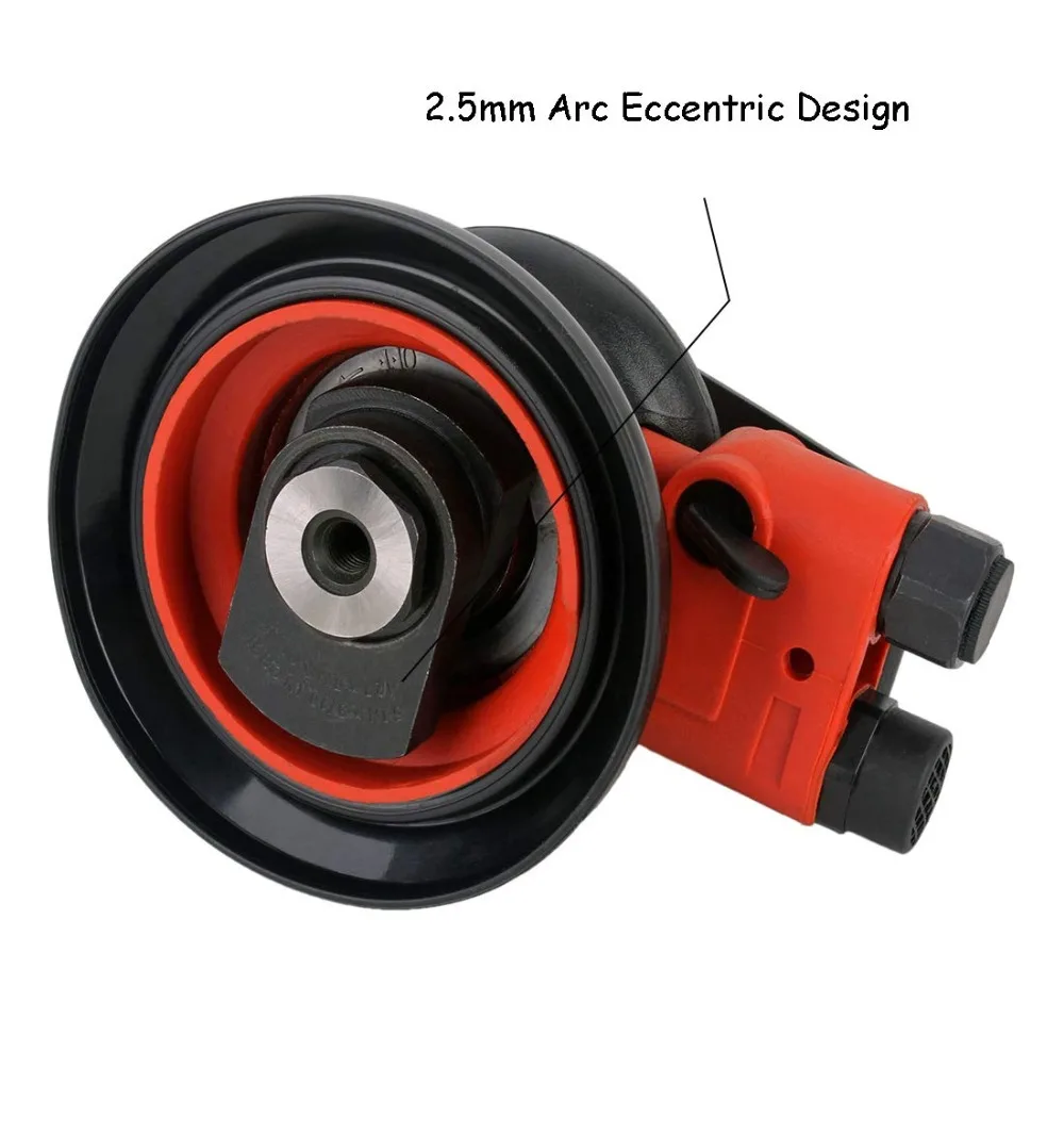 Старый пневматическая орбитальная шлифовальная машина 125 мм вакуумный