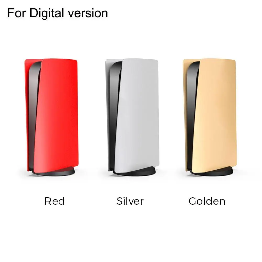 1pcs skin shell case cover replacement plate panel for ps5 game gaming console anti scratch dustproof outer skin accessories hot free global shipping