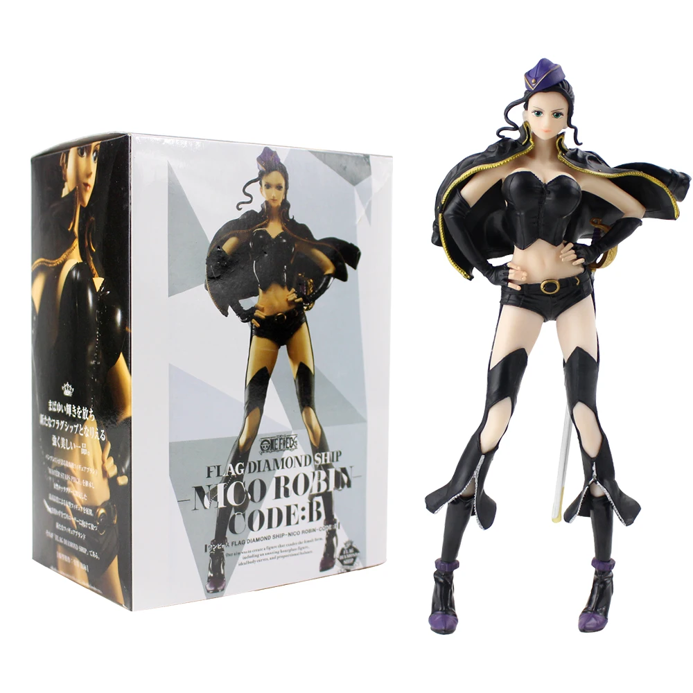 

One Piece Boa Hancock Nami Vivi Vinsmoke Reiju Robin Action Figure Flag Diamond Ship Hancock Pirate Anime Beauty Model Toys