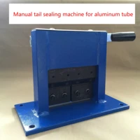 manual aluminum tube sealing machine sealing machine aluminum laminate plate crimping sealing tape coding