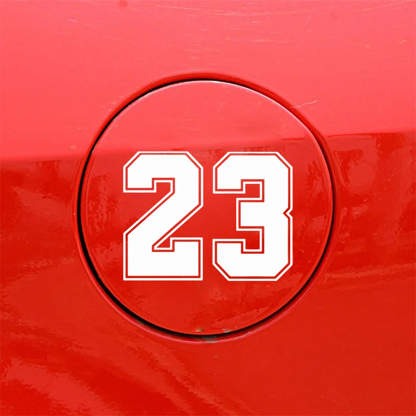 Free Shipping Number twenty-three Car Stickers And Decals Truck Suvs Motorcycle Styling Vinyl | Автомобили и мотоциклы