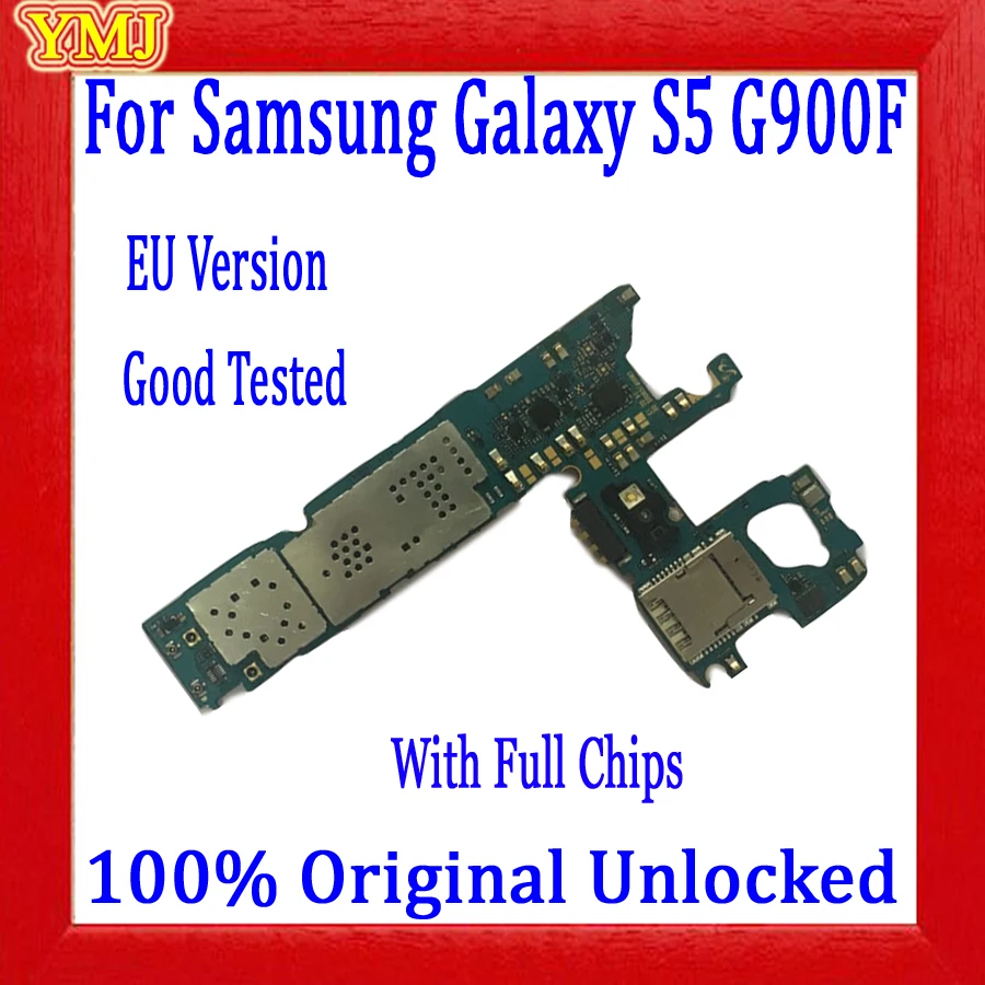 Заводская разблокированная материнская плата для Samsung Galaxy S5 G900F с полным чипом 16