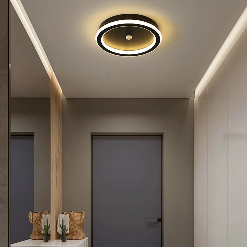 $18.39 LED PIR Motion Sensor Ceiling Light 9W 14W 16W AC110-220 Human Body Induction Ceiling Lamp For Hallways Corridor Aisle Stairways