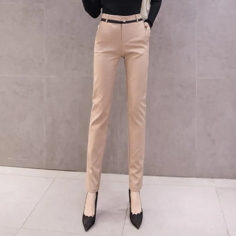 

Summer Pants 2021 Female Plus Size Trousers Slim Straight Pants Women Summer OL Suit Pencil Pants Women j490