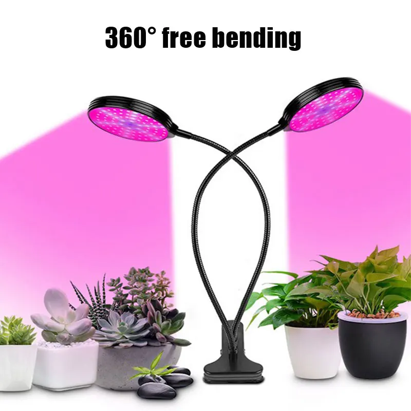 

Светодиодная лампа полного спектра для выращивания растений, светильник гидропоники комнатных растений