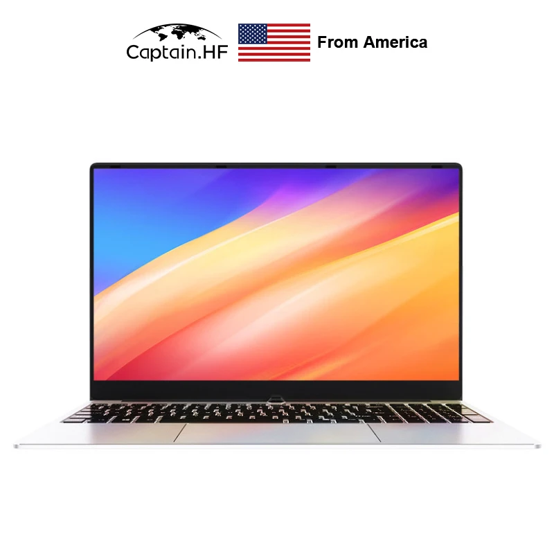 

US Captain Core i7-6500U Business Ultra-Thin Laptop, 16G RAM 256G 1TB HDD IPS Full HD Screen 15.6-inch Narrow-Frame Notebook