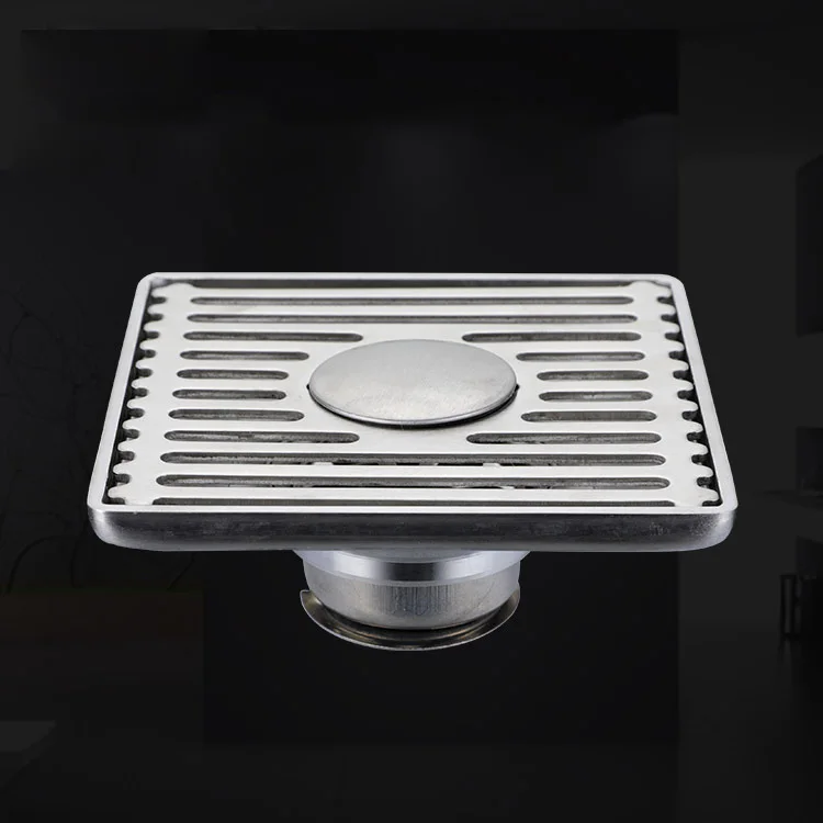 Утолщенный 304 сток в полу из нержавеющей стали насекомых и дезодорант ванная