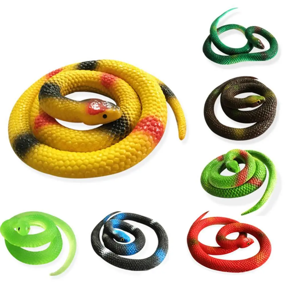 

Halloween Prank Prop Funny Trick Scary Emulational Snake Models April Fool Day Toys Scary Snake