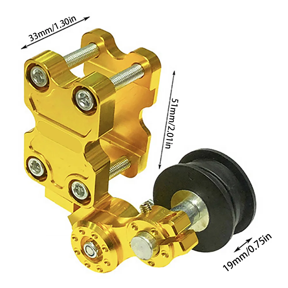

1Pcs Motorcycle Chain Adjuster Automatic -skid Tensioner Adjuster Chain Guide Chain Automatic Regulator Roller Tensioner