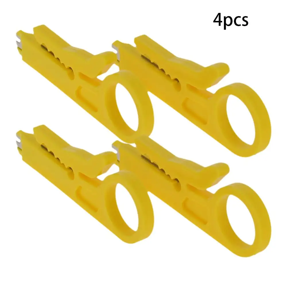 

Utoolmart 2/4pcs 90mm Yellow Wire Strippers Multi-Specification Lightweight Simple Hand Tool 2020 New Crimping Pliers