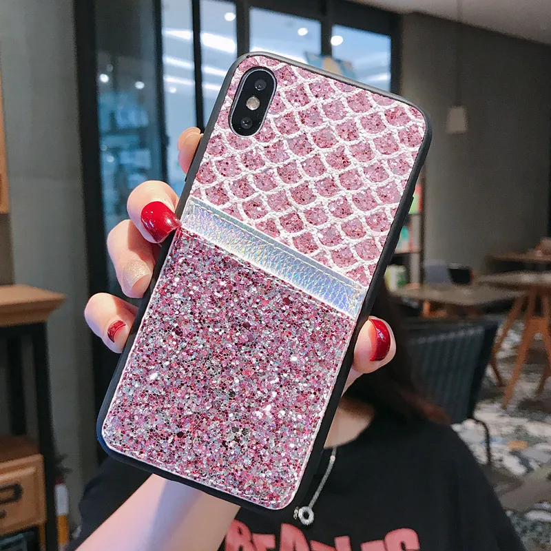 2020 блестящий чехол s для OPPO R11 F5 Youth Plus R11s R15 R17 Pro Блестящий Мягкий из ТПУ с рисунком