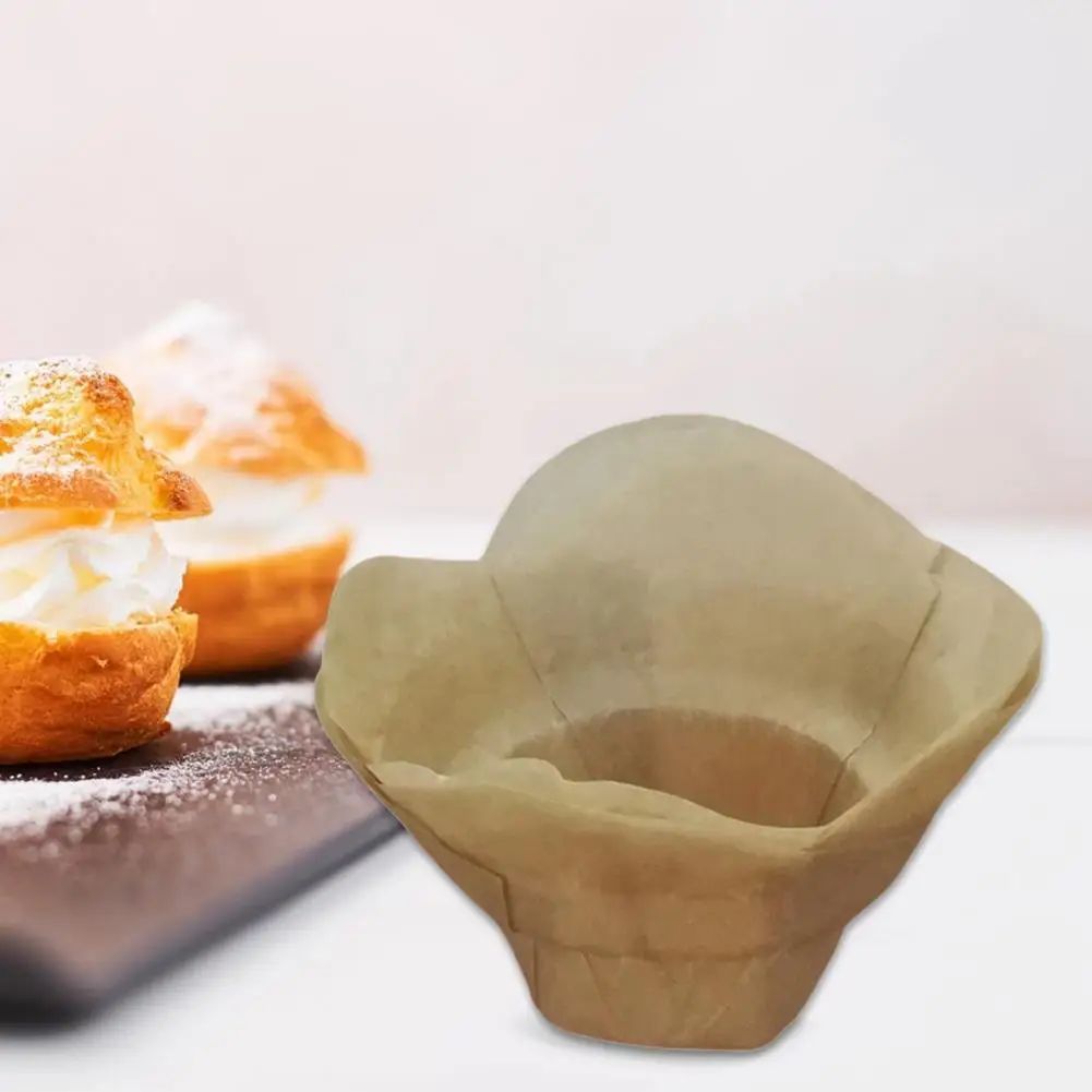 200 шт. маслонепроницаемые Бумажные Формочки Для Выпечки десертов| |