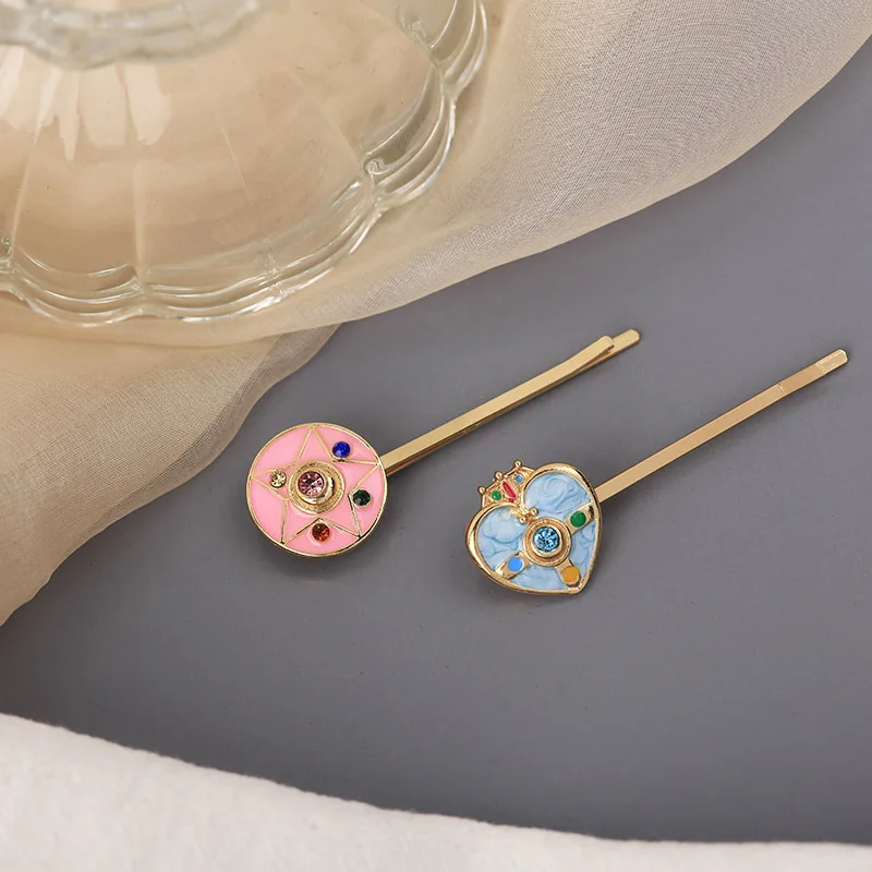 Sansummer 2019 Новинка Горячая Мода девушка мультфильм сердце стразы мечта личность