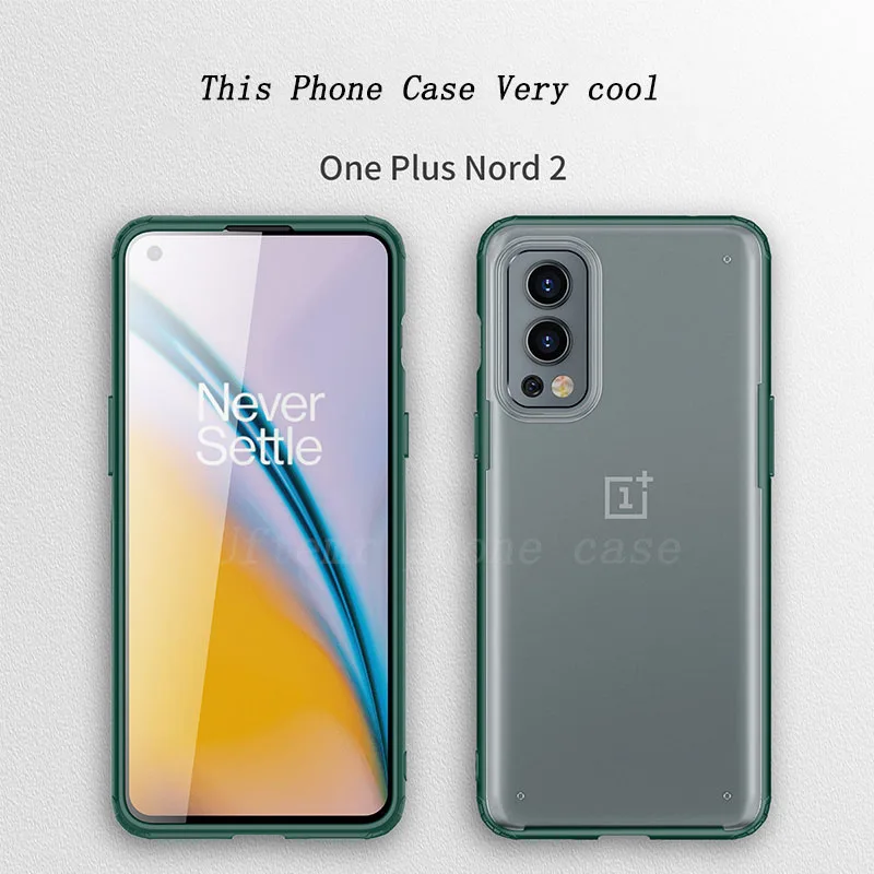 bumper matte phone case for oneplus nord 2 5g ce 8t cover hard pc armor back cover for one plus nord2 8 9 7t pro n10 n100 cases free global shipping