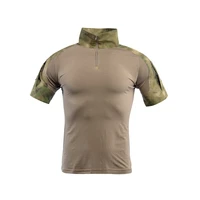 men assault camo tactical t shirt male short sleeve army frog combat clothes summer military airsoft hunting camping tees shirt
