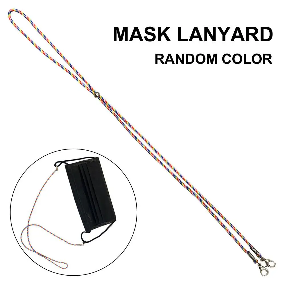 Цветной Регулируемый шейный ремешок с крючком для работы общественных