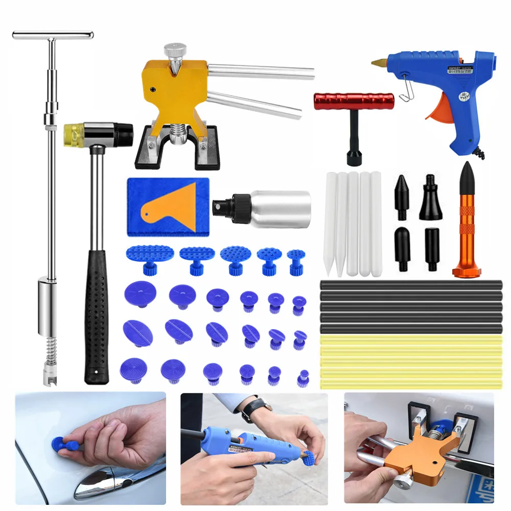 Инструменты для ремонта вмятин без покраски инструменты удаления съемник