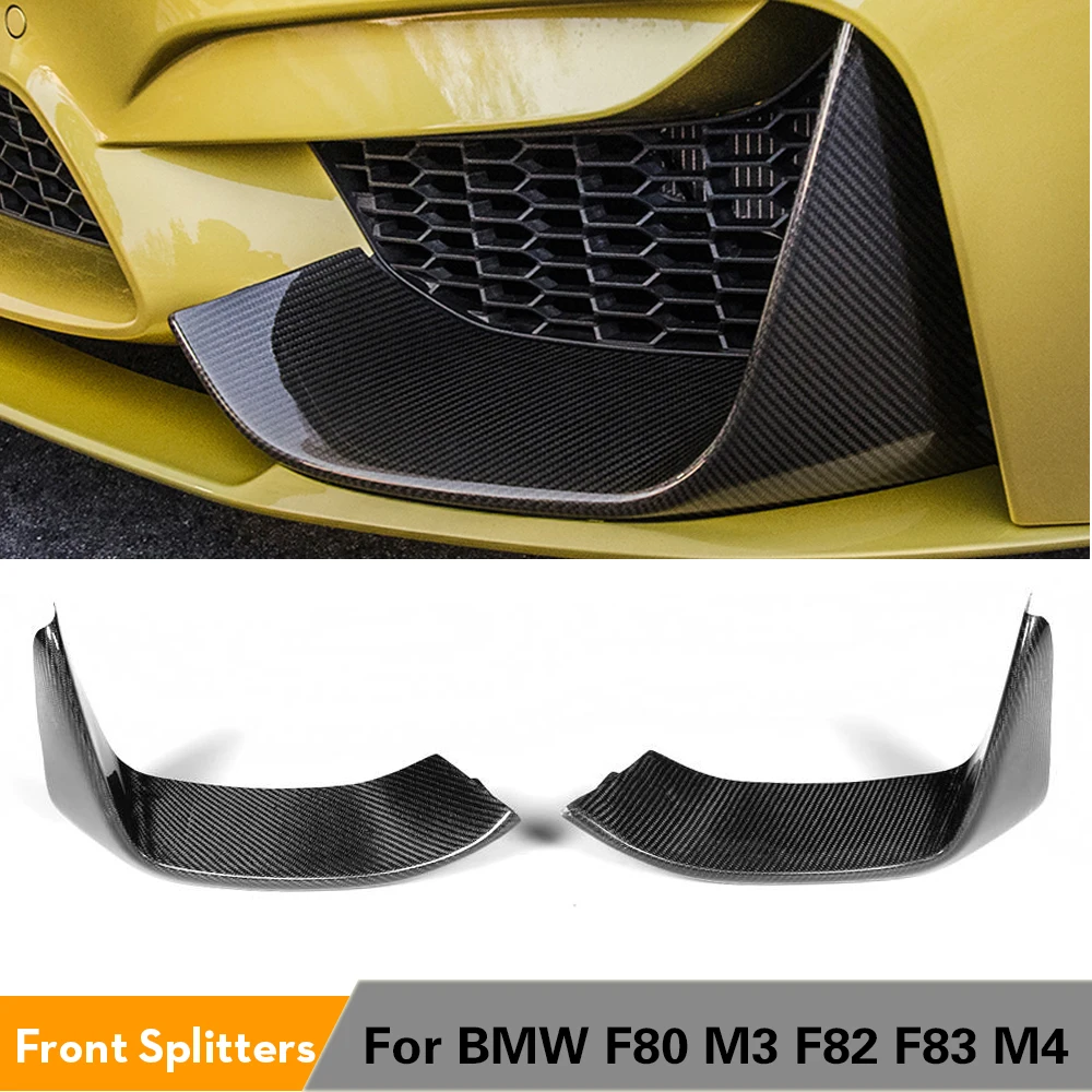 Передние щитки из углеродного волокна для BMW 3 серии F80 M3 4 Door F82 F83 M4 2 дверный бампер
