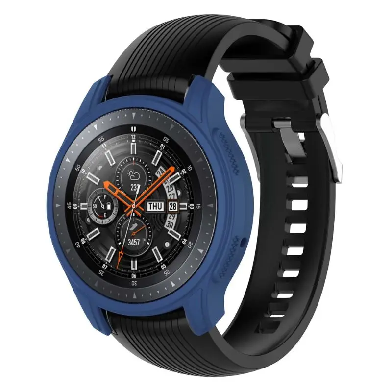 Силиконовый мягкий защитный чехол для Samsung Galaxy Watch 46 мм Gear S3 Frontier | Электроника