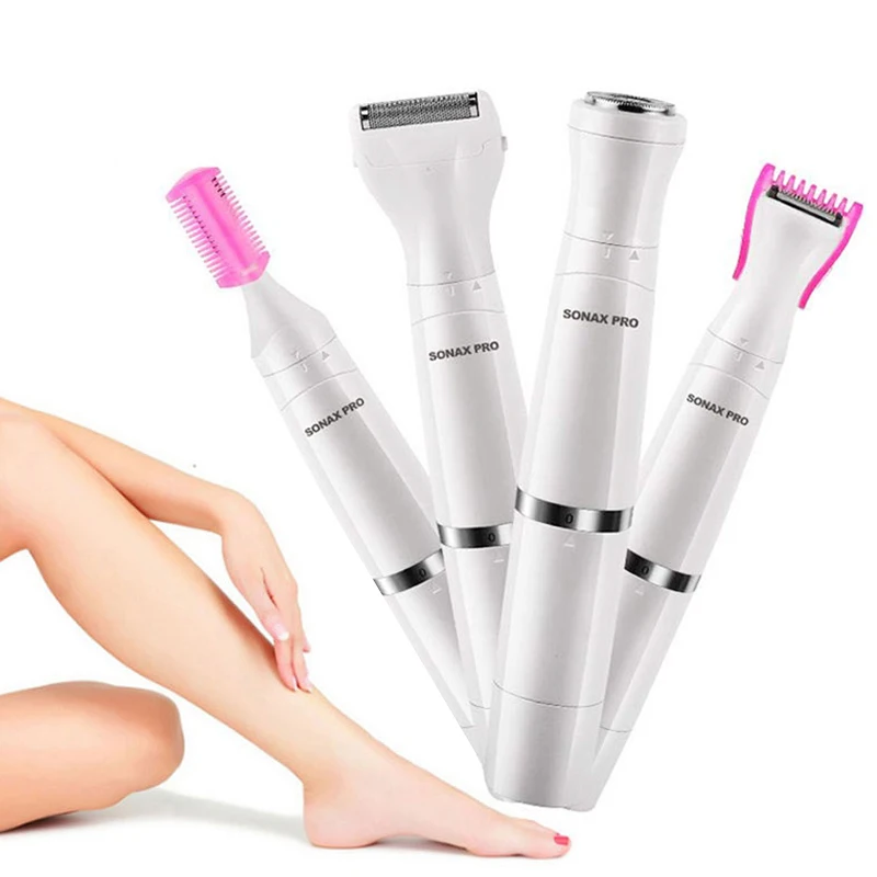 Epilator Hair Removal For Women Painless Facial Depilator Eyebrow Bikini Trimmer