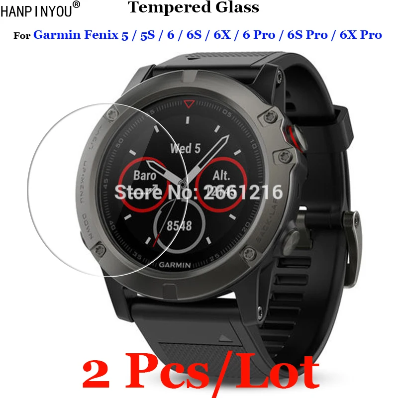 2 шт./партия для Garmin Fenix 5 5S 6 6S 6X Pro спортивные Смарт-часы закаленное стекло 9H 2.5D Премиум Защитная пленка для экрана