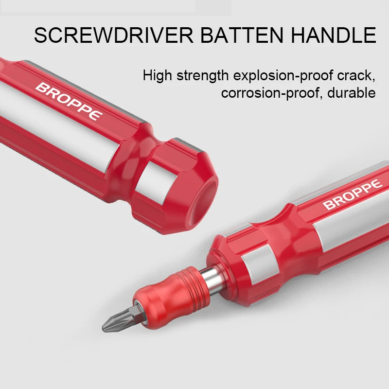 

Quick Change Screwdriver Holder, Magnetic Hex Shank Flat Phillips Torx Screwdriver Bits, 1pc