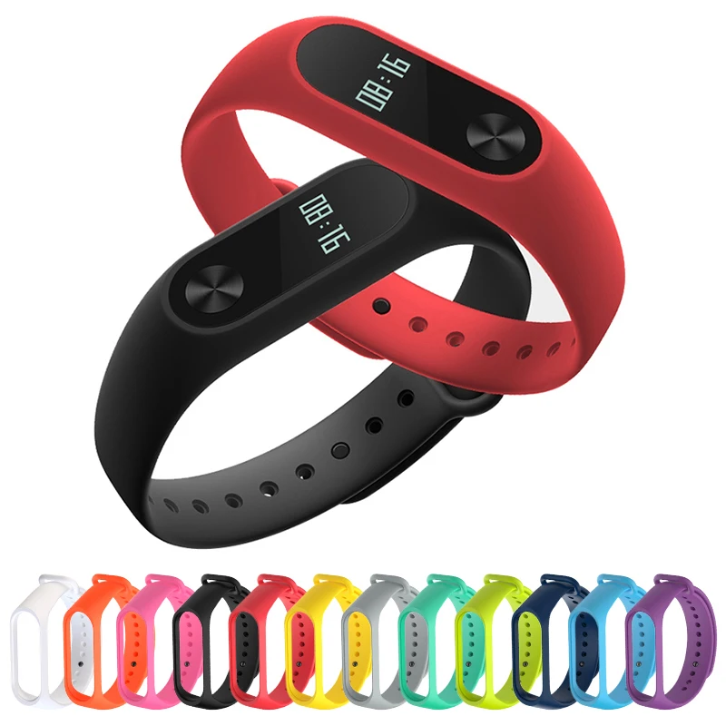 Ремешок силиконовый для Xiaomi Mi Band 3 4 спортивный браслет xiaomi mi band | Электроника