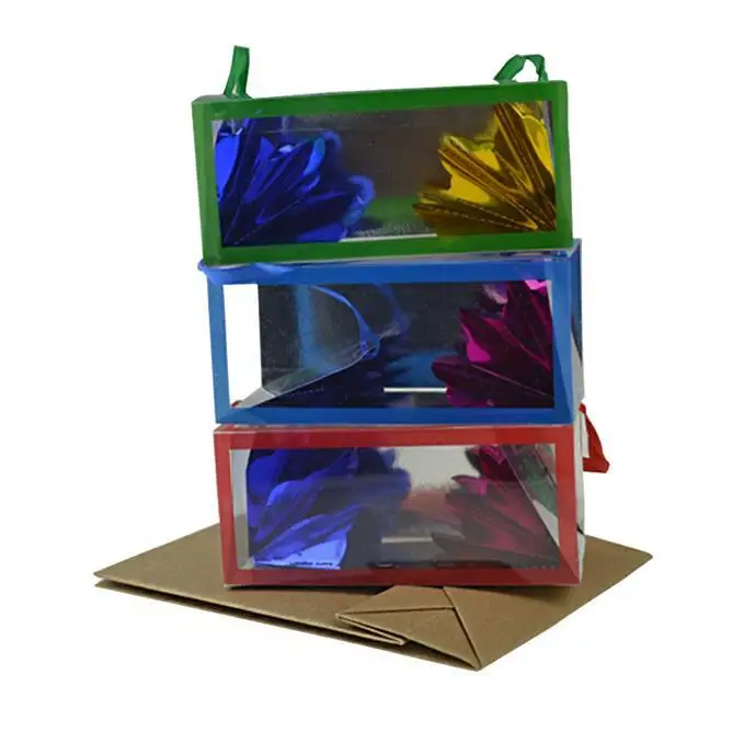 Большой бумажный пакет Delux появляющийся Цветочный ящик цветы из пустого мешка