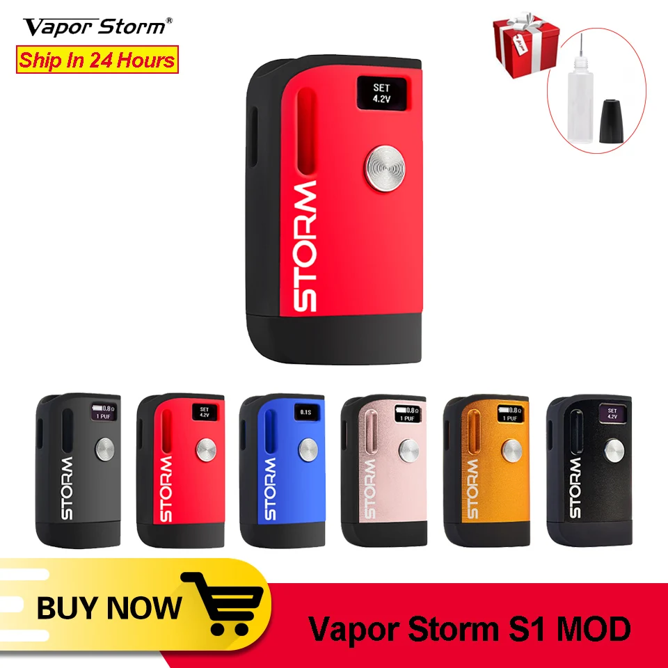 Оригинальный боксмод Vapor Storm S1 CBD бокс мод для электронных сигарет 800 мАч