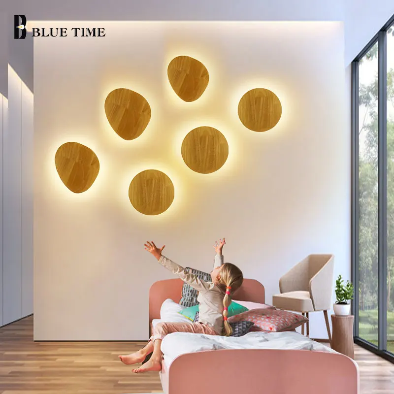 Modern Led Wall Light DIY Creative Sconce Wall Lamp for Living room Bedroom Dining room Bedside Corridor Light Wall Led Lamp