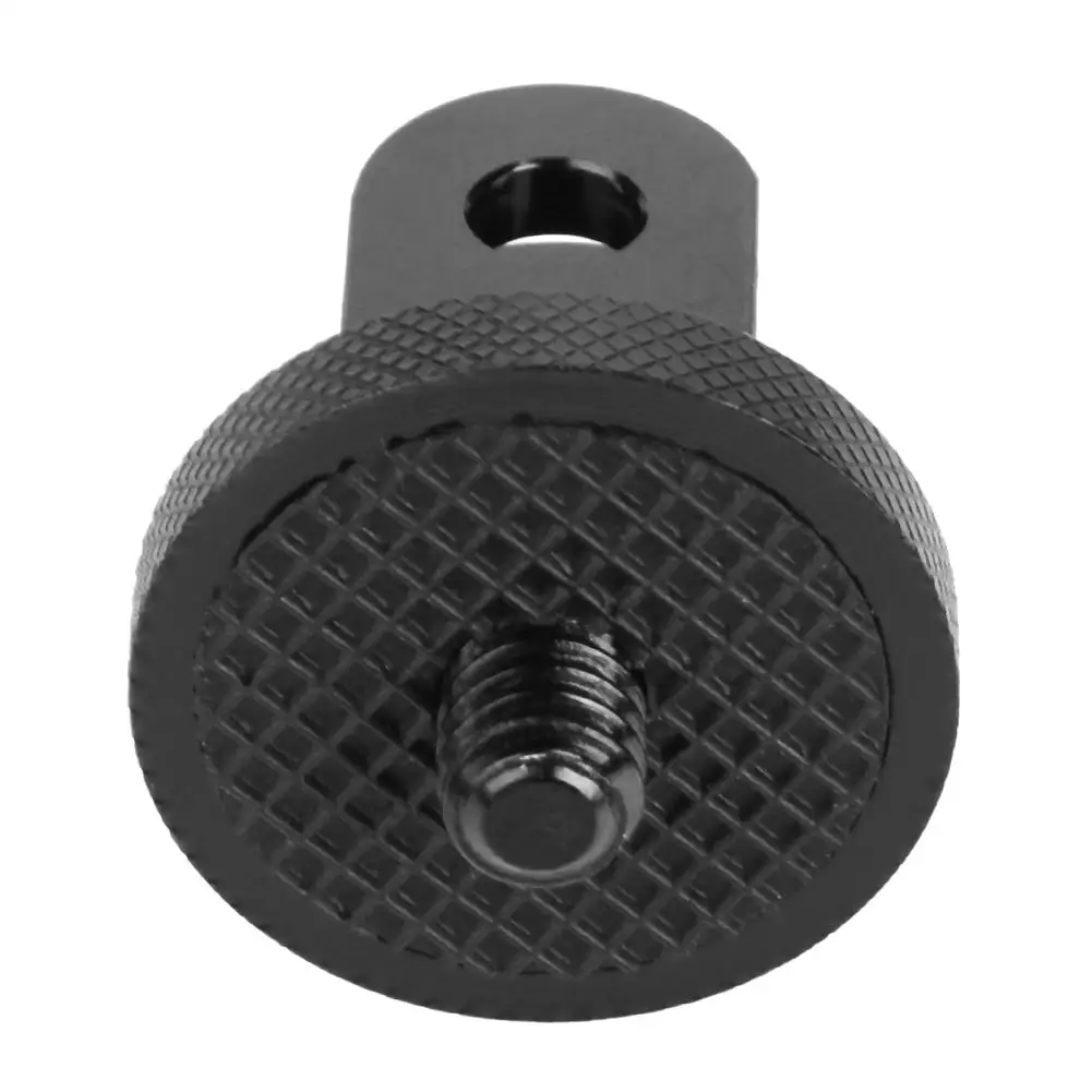 Алюминиевый адаптер для штатива 1/4 дюйма металлический держатель GoPro Hero 7/6/5/4 Xiaomi Yi