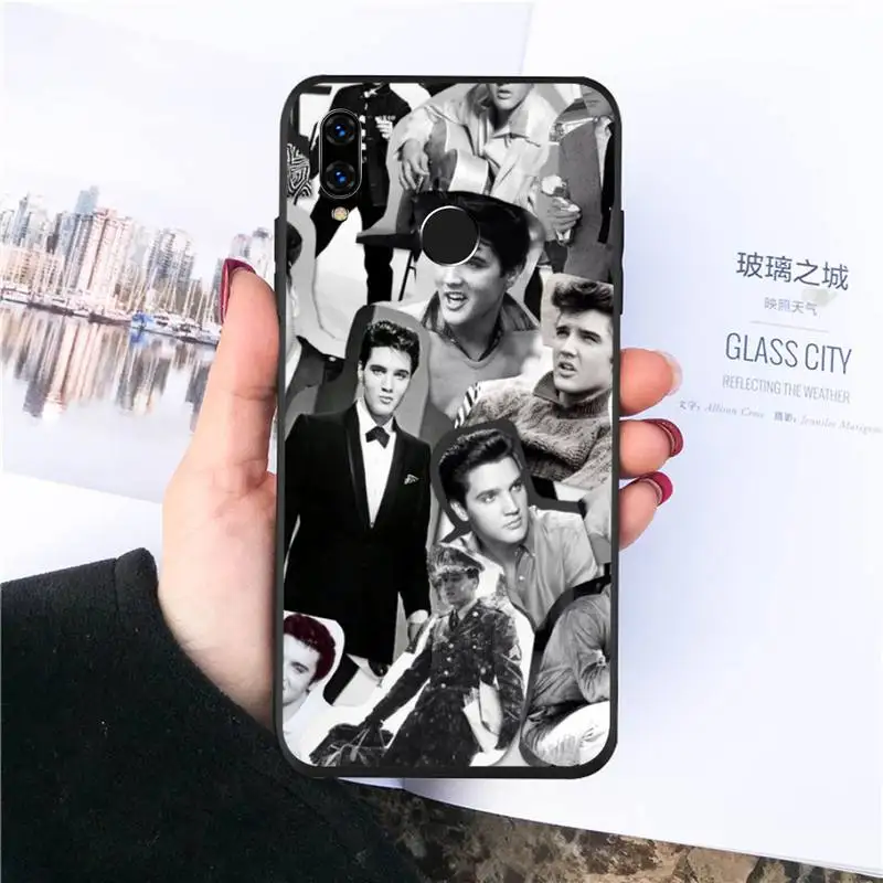 

Elvis Presley famous singer Phone Case For Huawei honor Mate P 10 20 30 40 Pro 10i 9 10 20 8 x Lite Luxury brand shell