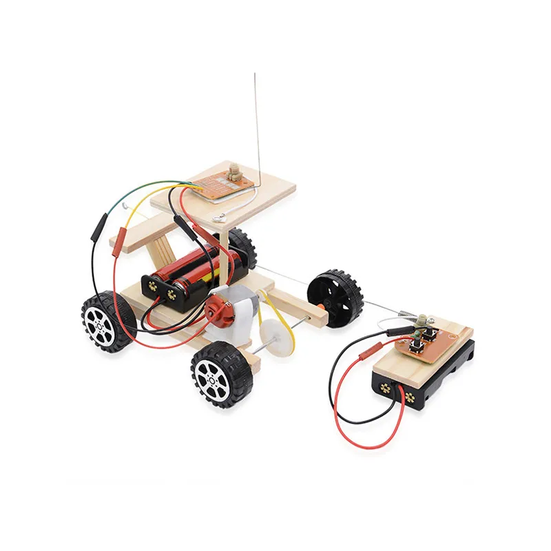 DIY Беспроводной дистанционного Управление гоночный автомобиль модель комплект
