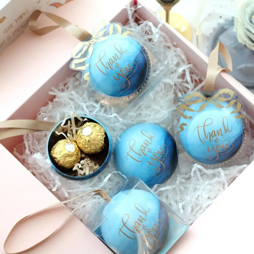 1 шт. синий морской эльфийский шар европейская Романтическая Свадебная конфета