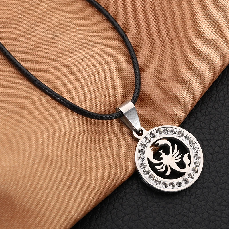 Ювелирные изделия из нержавеющей стали серебряного цвета подвеска в виде