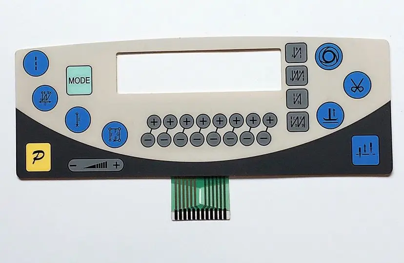 

industrial sewing machine part auto computer plain powermax control box operation unit panel membrane switch paper sticker