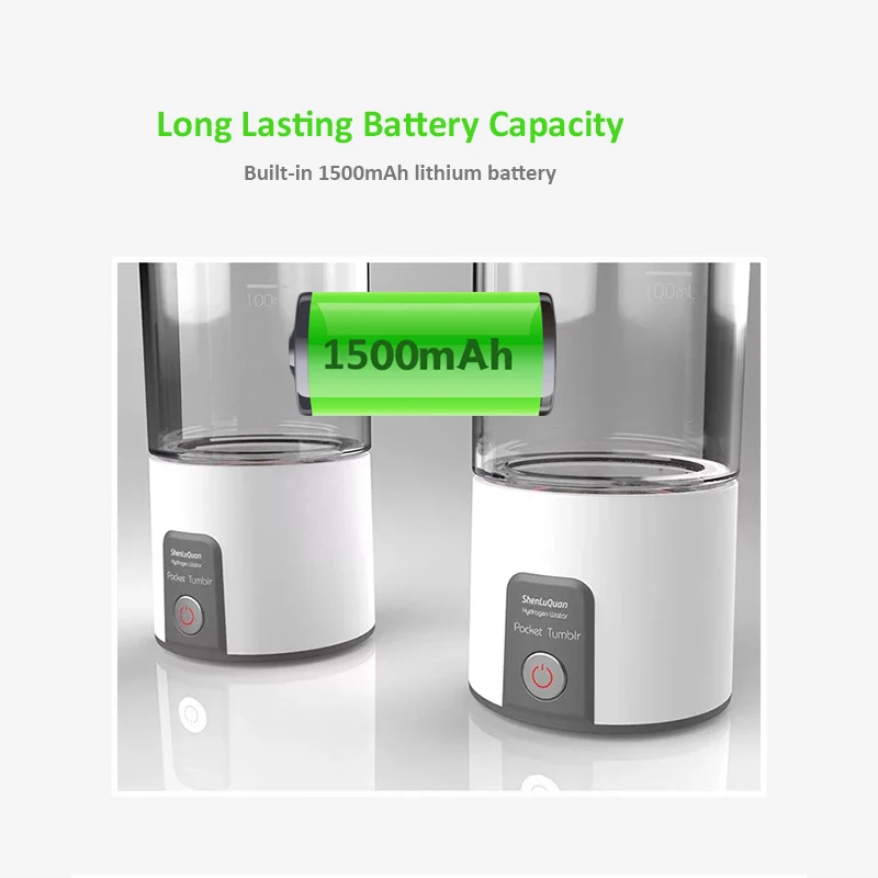 Ионизатор водородной воды SPE H2 Bottle до 3000ppb генератор чистой молекулярной 3 мин/10