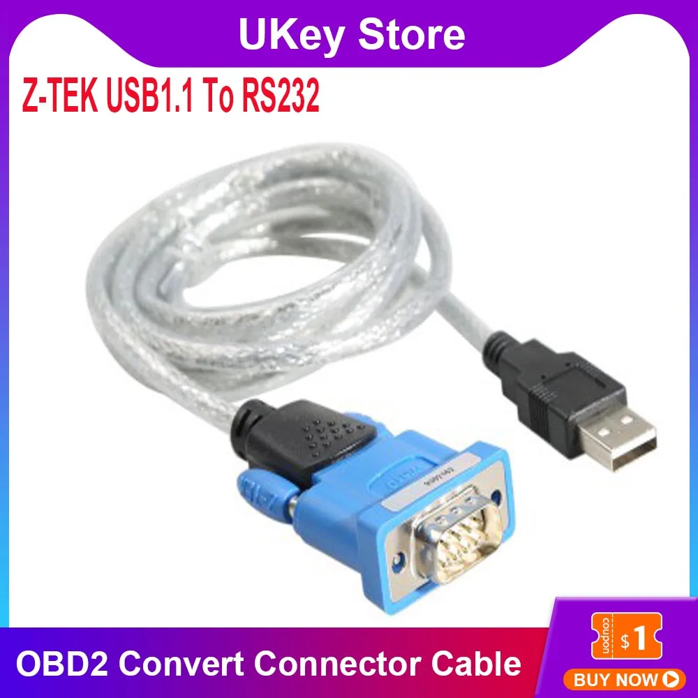 Высокое качество Z-TEK USB1.1 для RS232 преобразование разъем поддерживает full-speed USB