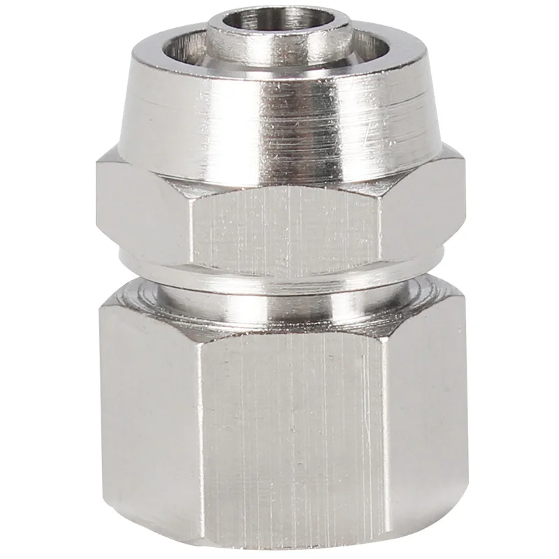 

Pneumatic Quick Connector PCF Copper Internal Wire Fast Screw Through Thread Form 1:2:3:4 Branch Pipe Outer Diameter 4 to 12mm