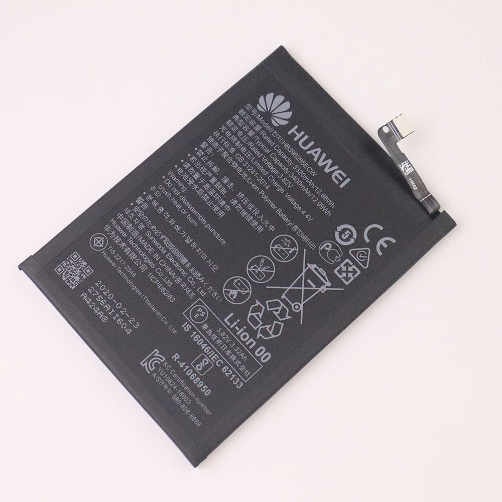 hua wei original 3400mah hb396285ecw phone battery for huawei p20 honor 10 honor 10 lite p smart 2019 honor 10i 20i batteries free global shipping