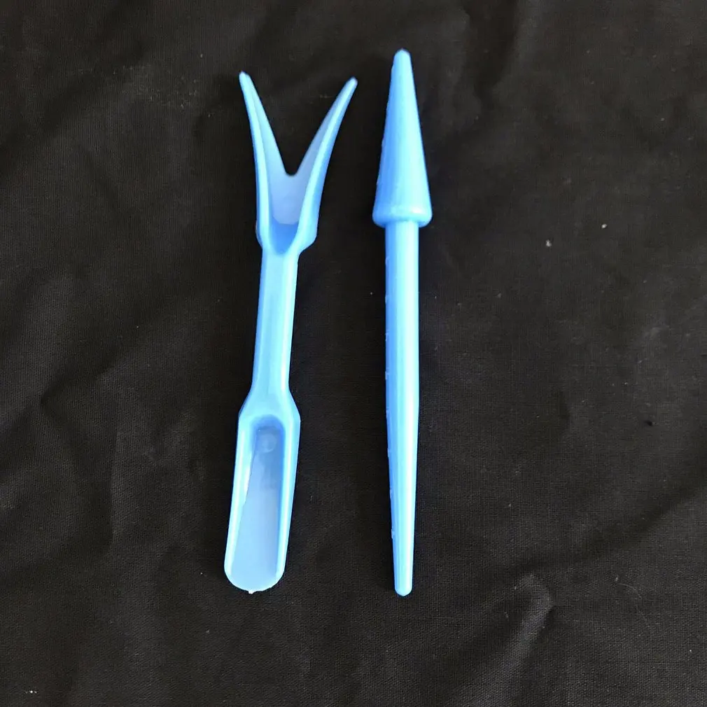 2PCS/SET Portable Garden Seeding Tools Mini Planting Digging Plastic Hole Puncher Dig Seedlings | Дом и сад