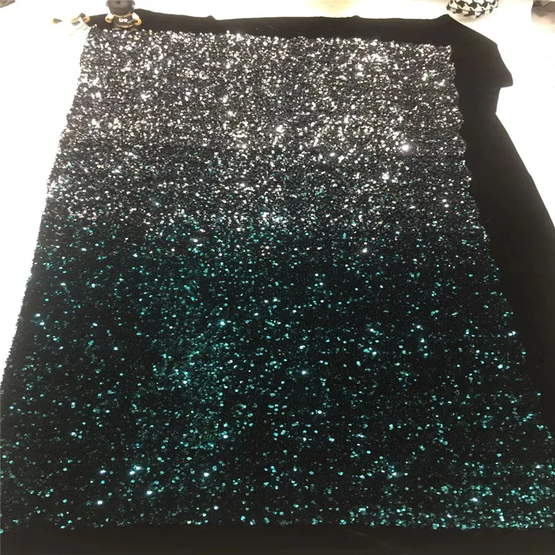 

Madison black red lace fabric nigeria velvet lace sequin french lace fabric high quality lace for wedding dress