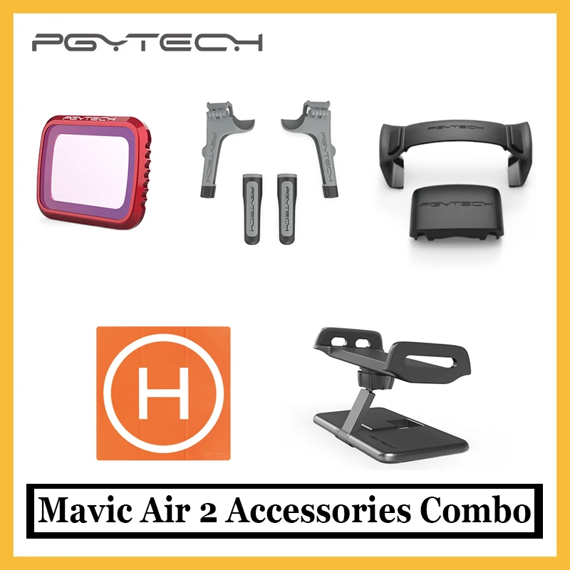 Комплект аксессуаров PGYTECH Mavic Air 2 удлинитель шасси + держатель пропеллера
