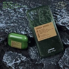 Модные изумрудно-зеленые прозрачные чехлы с надписью премиум-класса для iPhone 12 Pro Max 11 Pro Max X XS XR 7 8 Plus 13, мягкий чехол из ТПУ