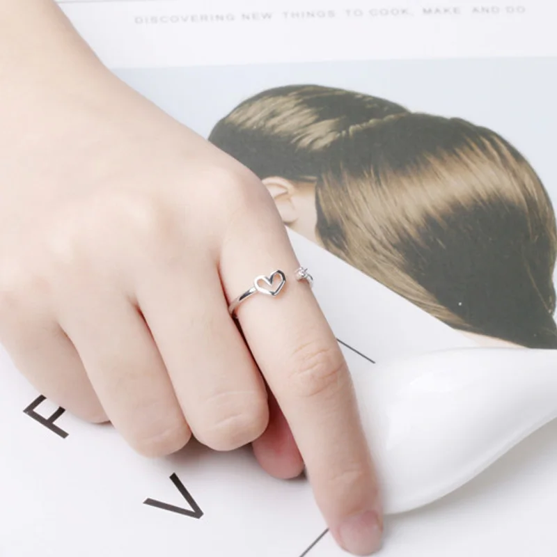 

Heart Ring Resin Ring Finger Ring Vintage Ring Acrylic Ring Opening Ring Ins Ring Adjustable Ring Women Ring Set Trendy Ring