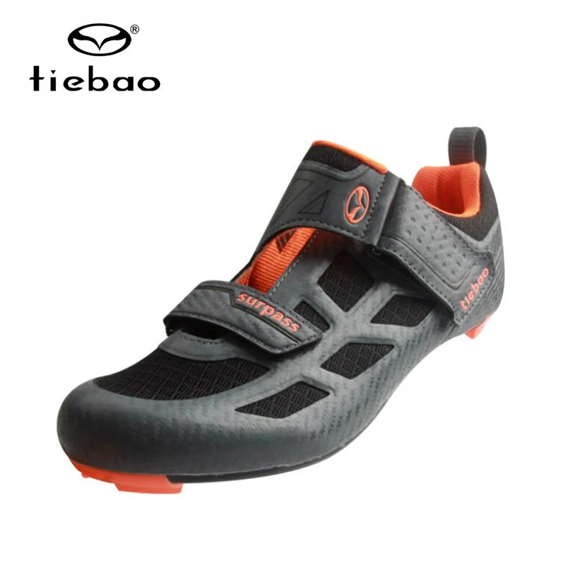Tiebao sapatilha ciclismo обувь для велоспорта Троеборье Мужская дышащая езды на велосипеде