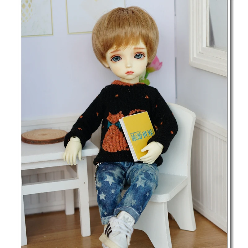 BJD одежда 1/6 свитера с кошачьим принтом 5 видов цветов для YOSD MYOU imda3.0 Аксессуары