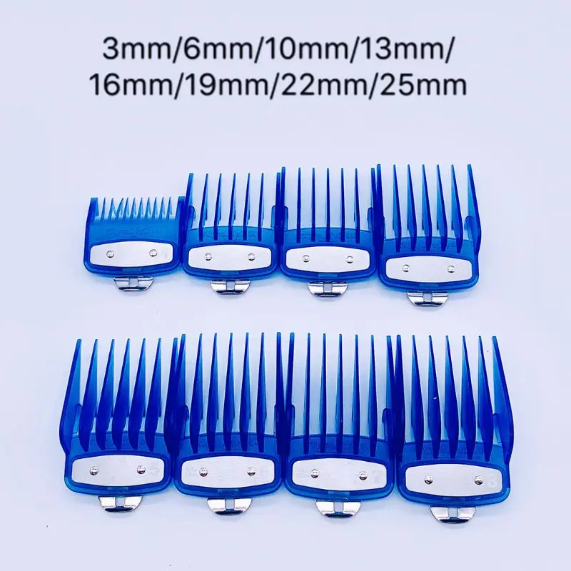 8/10 шт. набор прозрачных расчесок для стрижки волос профессиональный триммер |